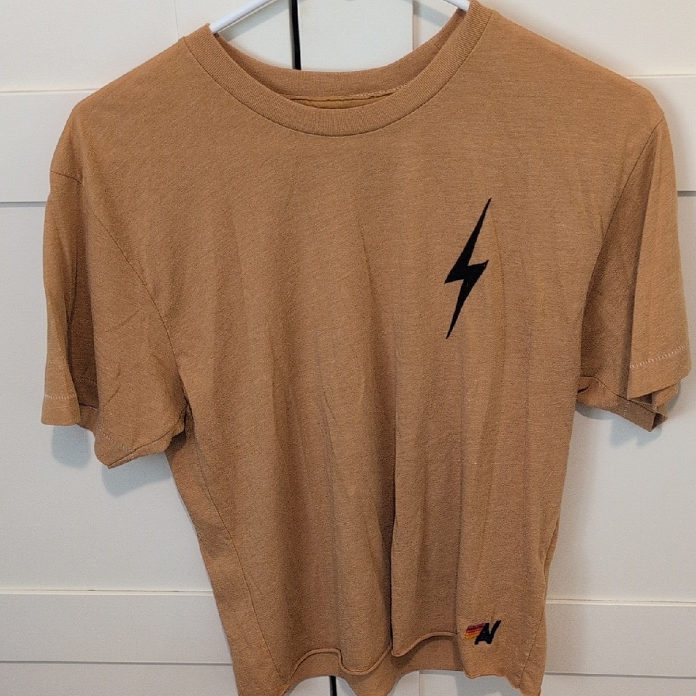 Aviator Nation Tan T-Shirt